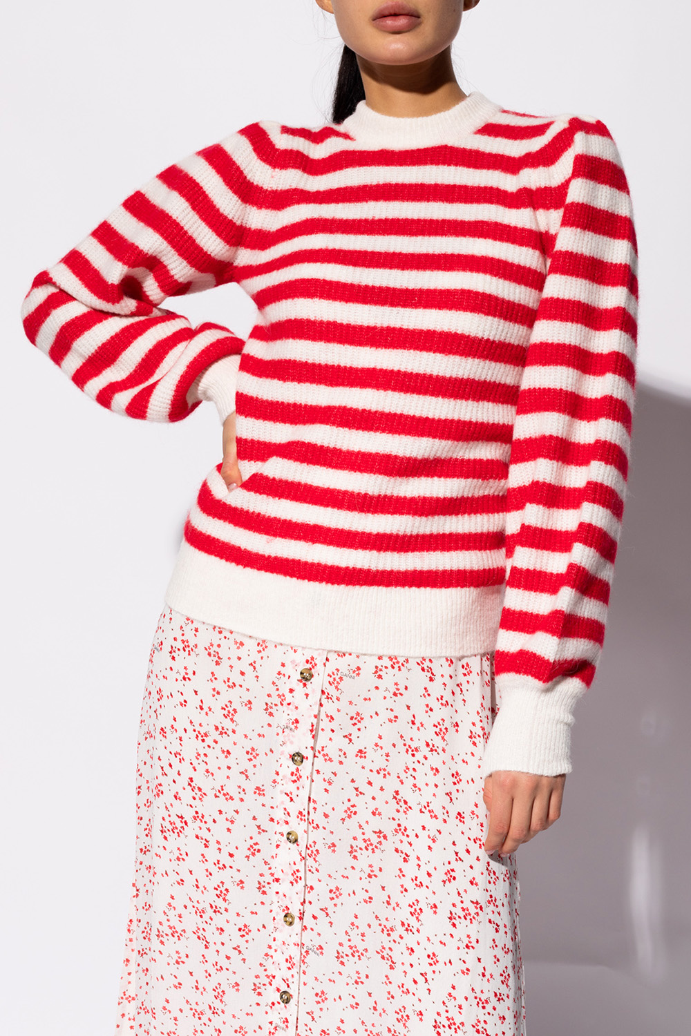 Ganni striped store jumper